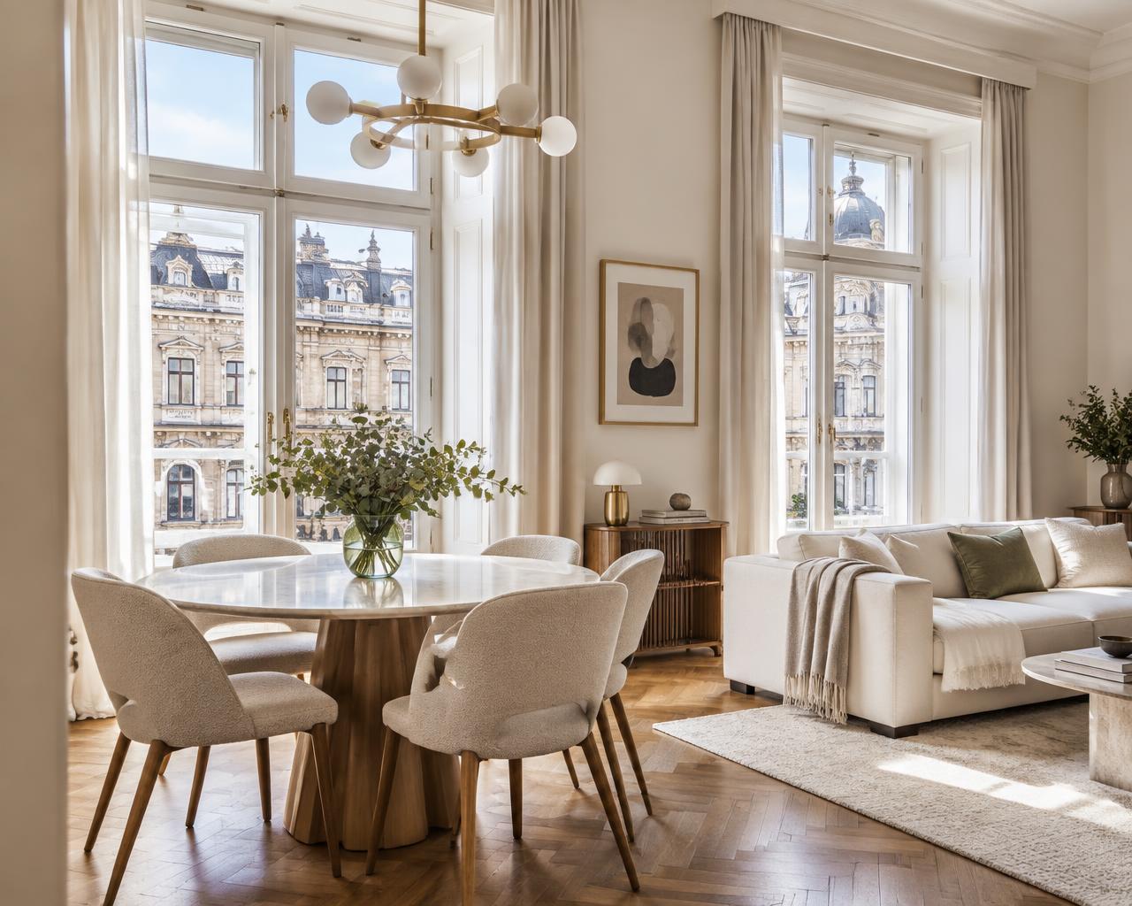 Bright Budapest apartment prepared for sale